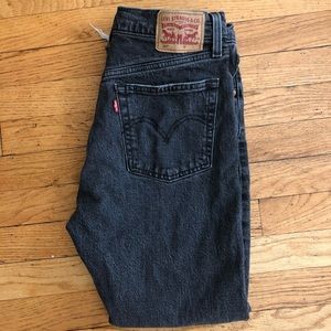 Levi’s 501 Black High Rise Jeans